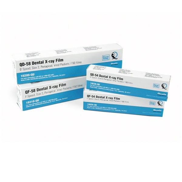 Quala 18201-QU Intraoral Adult X-Ray Film #2 QD-57 D Speed 130/Pk Quala 18201-QU Intraoral Adult X-Ray Film #2 QD-57 D Speed 130/Pk